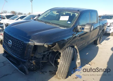 2018 Nissan Titan Pro-4X from USA, damaged, VIN 1N6AA1E58JN540158